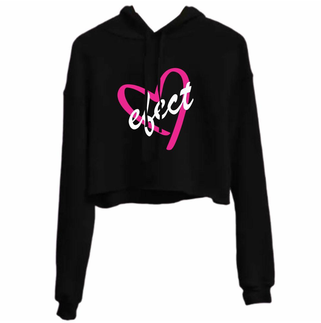 barbie cropped moletom com capuz