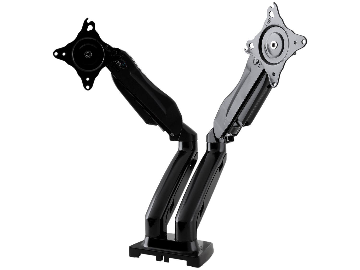 Suporte Ergonômico Articulado de Mesa com Pistão a Gás para 2 Monitores de 17” a 35” F160N