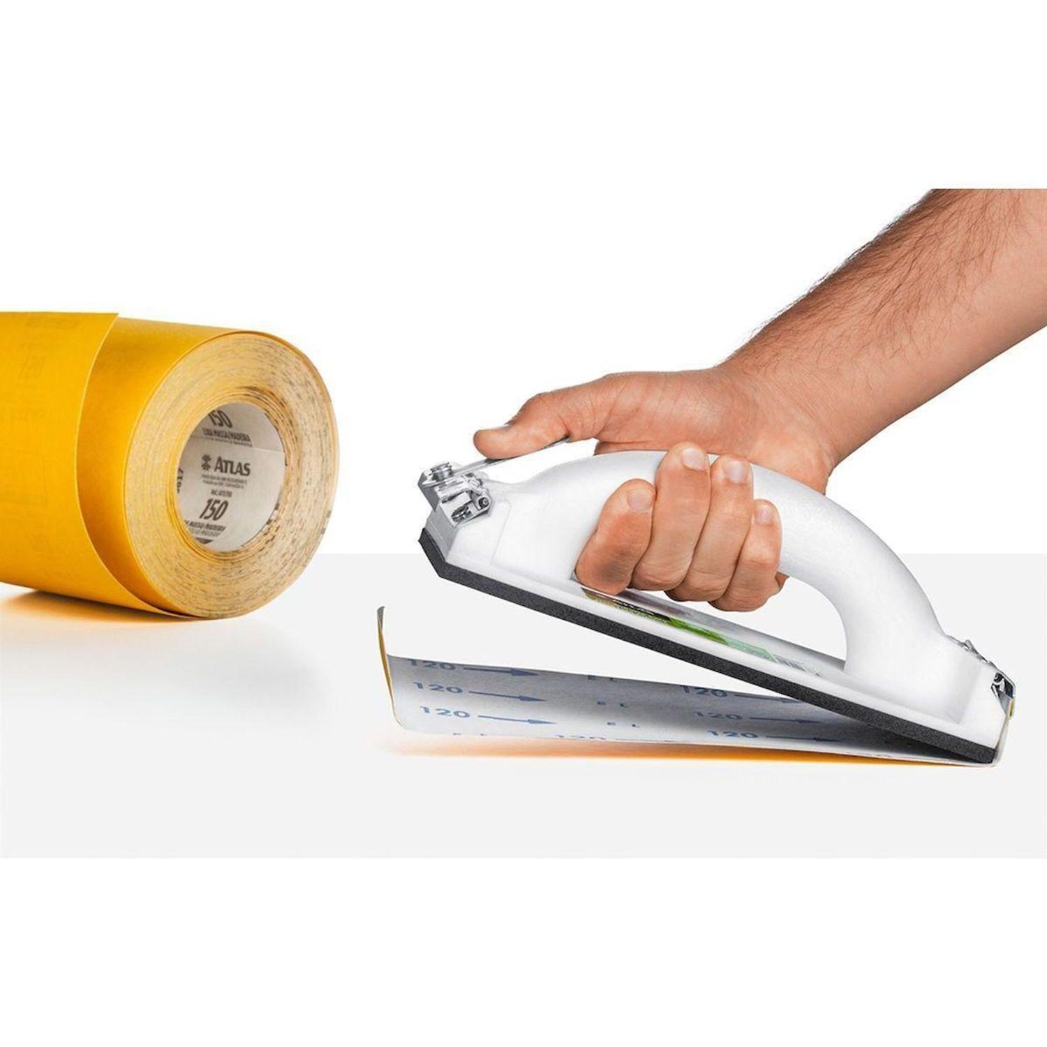 Suporte para Meia Lixa Manual - Atlas AT100/4 - Lixa para Pintura ...