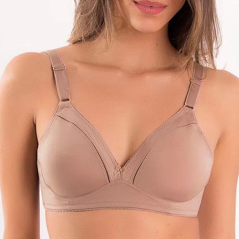 Sutiã Duloren Sem Bojo Elegance - Castanha - Sutiã - Magazine Luiza