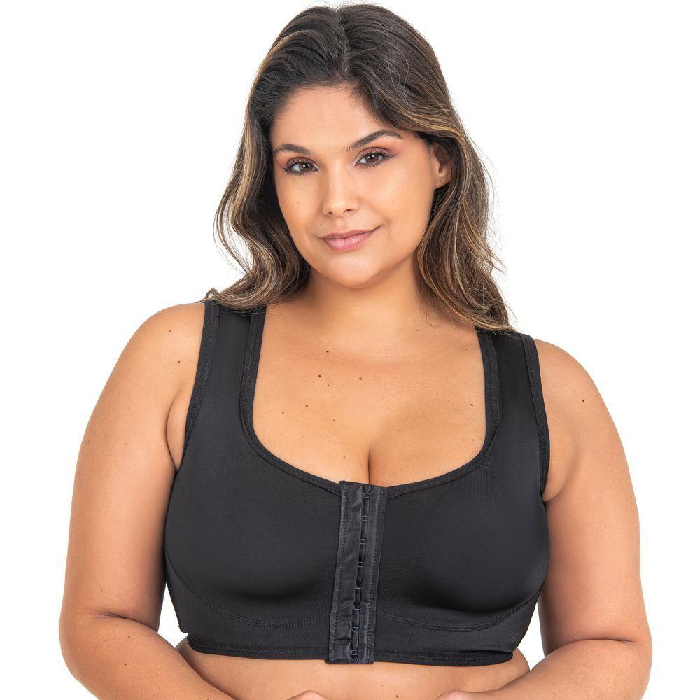 SUTIÃ PLUS SIZE PÓS CIRÚRGICO FECHO FRONTAL