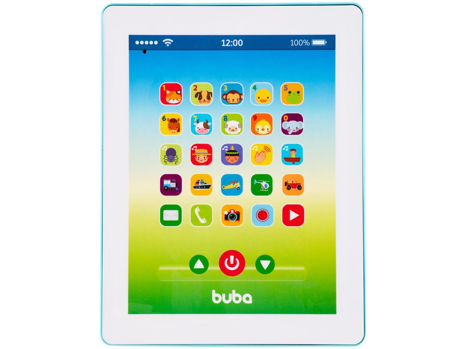 Tablet de Brinquedo Azul Buba