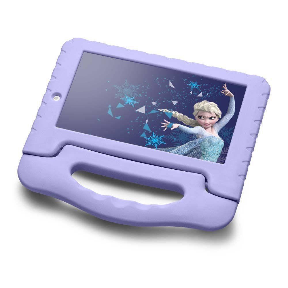 Tablet Disney Multilaser Frozen 16GB Tela 7 1GB RAM Câmera 2MP NB315