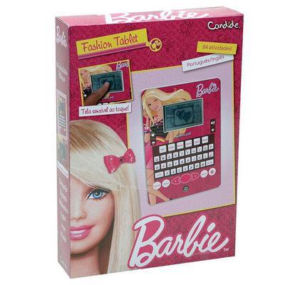 Tablet Fashion Pad Candide Barbie 84 Atividades Interativas Bilingue Touch 1833 Tablet Educativo de Brinquedo Magazine Luiza