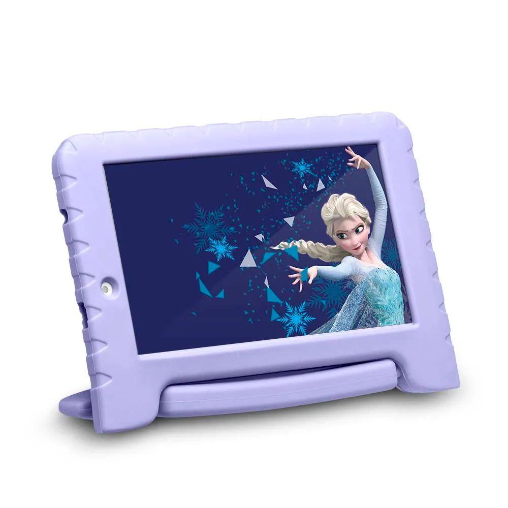Tablet Infantil Multilaser Disney Frozen Plus WiFi Tela 7” 16 GB