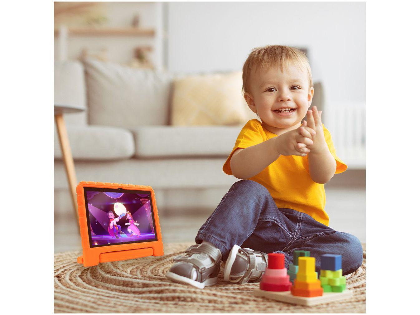 Tablet Infantil Multilaser Kid Pad com Case 6GB RAM 128GB 10,1" Android Octa Core Wi-Fi