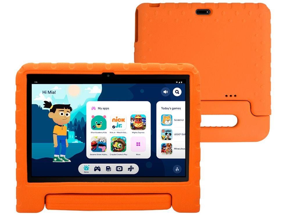 Tablet Infantil Multilaser Kid Pad com Case 6GB RAM 128GB 10,1" Android Octa Core Wi-Fi