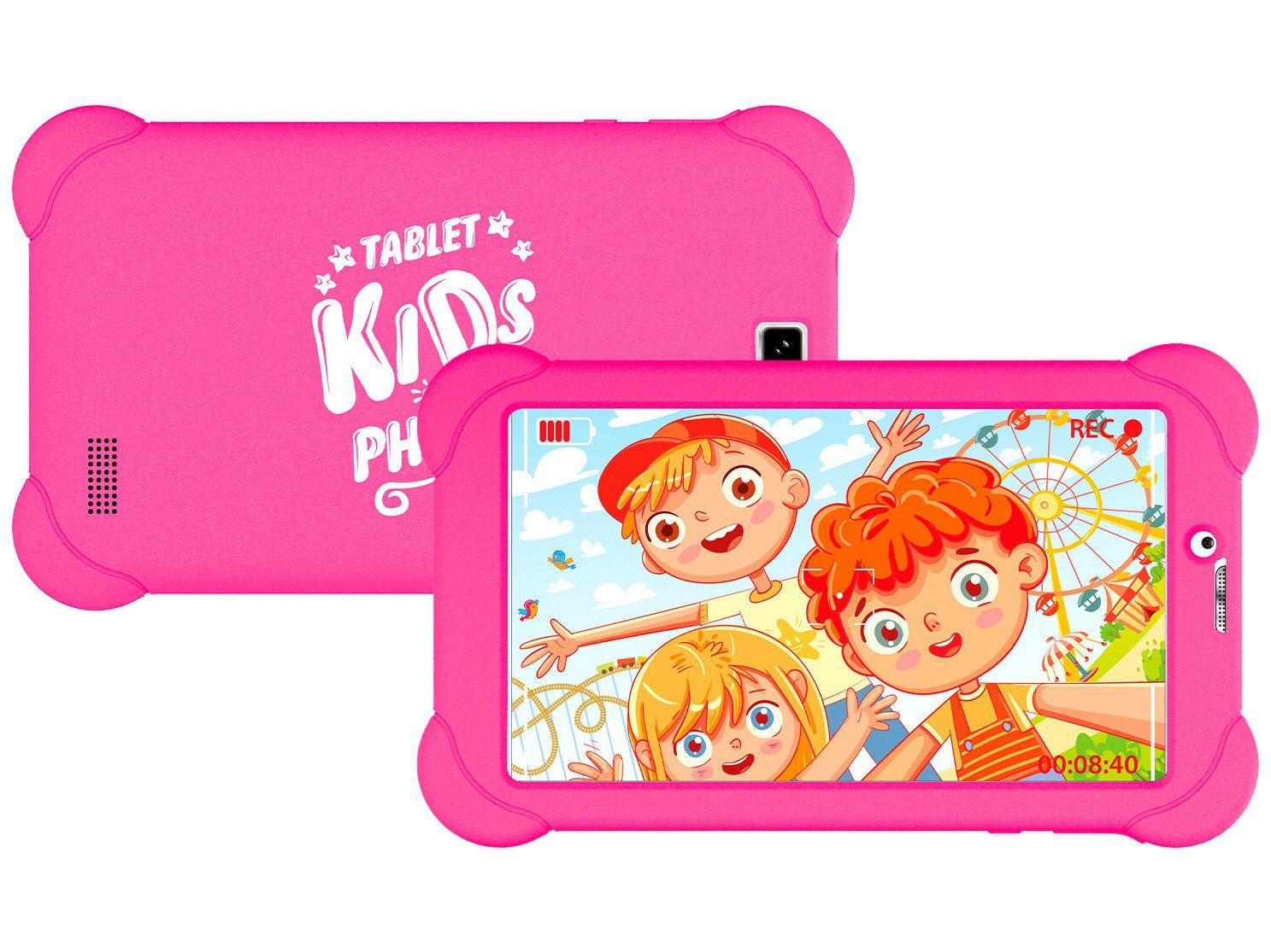 Tablet Infantil Philco PTB7RSG3G KIDS com Capa 7”