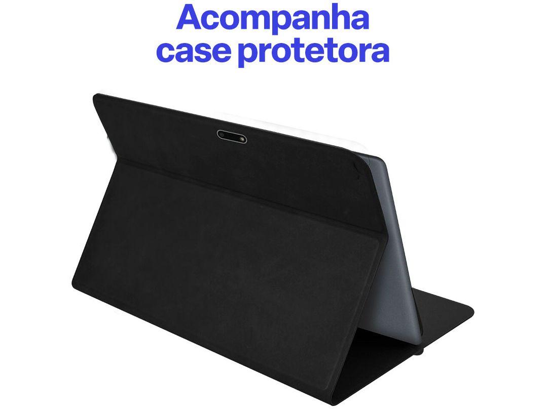 Tablet Multilaser NB359 com Case 6GB RAM 128GB 10,1" Android Wi-Fi