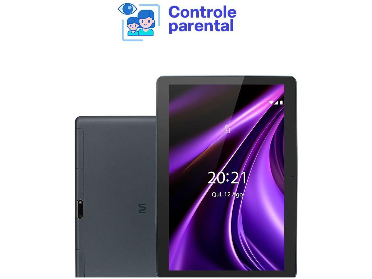 Tablet Multilaser NB359 com Case 6GB RAM 128GB 10,1" Android Wi-Fi
