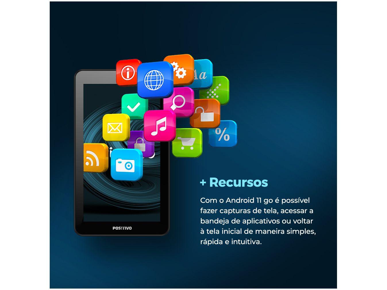 Tablet Positivo Twist Tab+ T780F 7” 64GB 2GB RAM