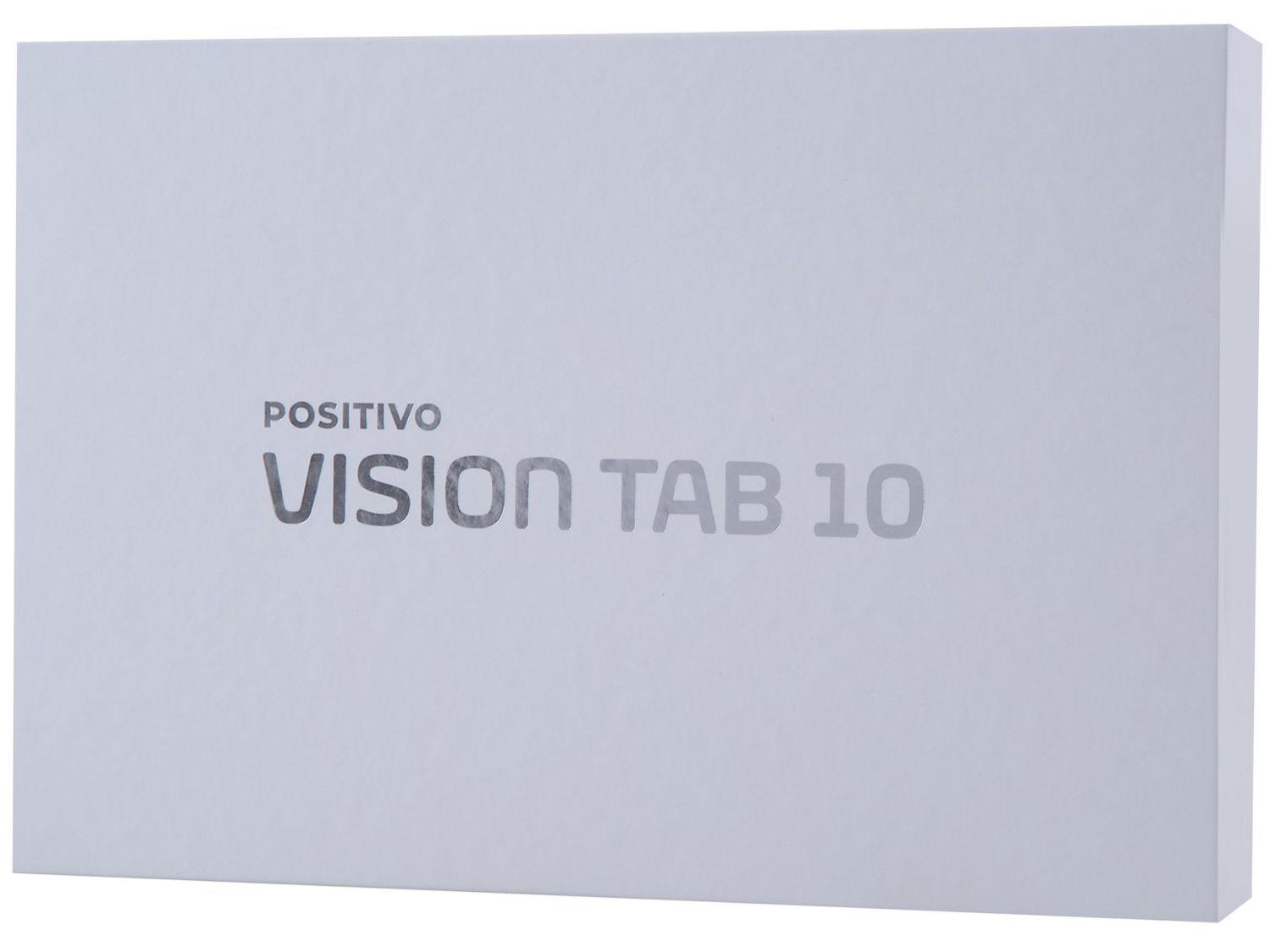 Tablet Positivo Vision Tab 10,1" 128GB 4GB RAM Android 13 Octa Core Wi-Fi 4G