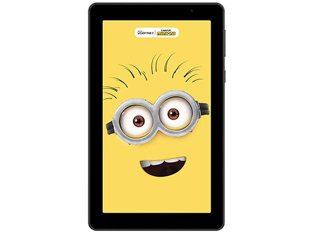 Tablet Positivo Vision Tab 7 Minions T307MN com Capa 3GB RAM 64GB 7" Android 14 Go Allwinner A523 Octa-Core Wi-Fi