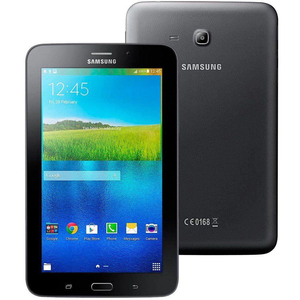 Tablet Samsung Galaxy Tab E T113 8GB Tela 7 WiFi Android 4.4 Câmera
