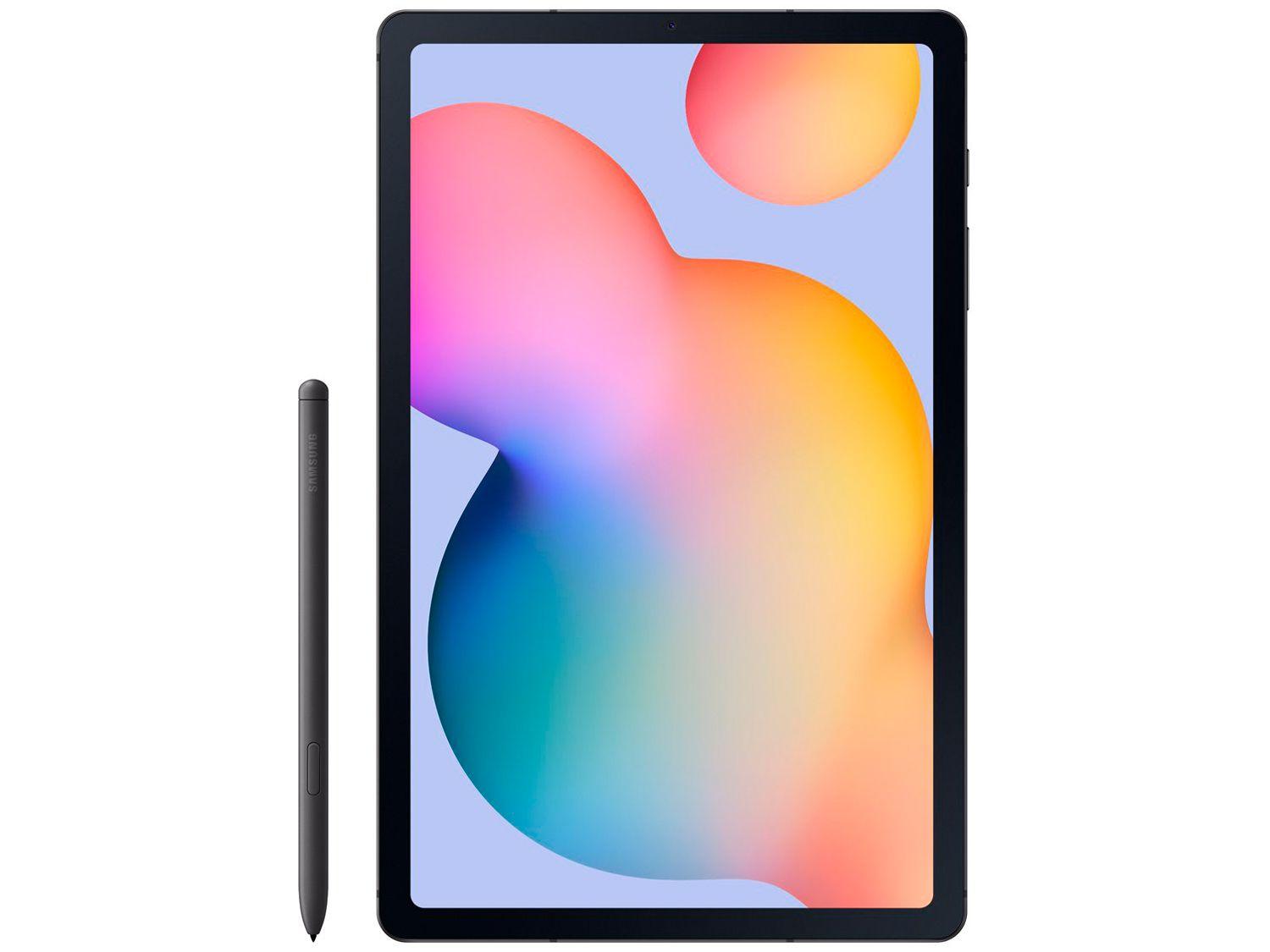 Tablet Samsung Galaxy Tab S6 Lite com Caneta 10,4" 64GB 4GB RAM Android 14 Exynos 1280 Octa-Core Wi-Fi  4G