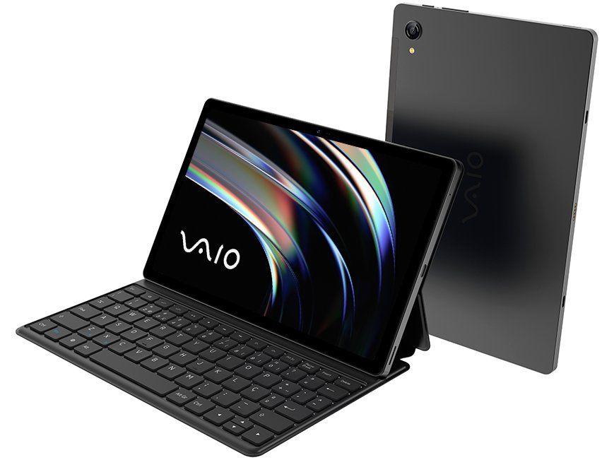 Tablet Vaio TL10 com Teclado de Conexão Inteligente 10,4" 128GB 8GB RAM Android 13 Octa-Core Wi-Fi 4G