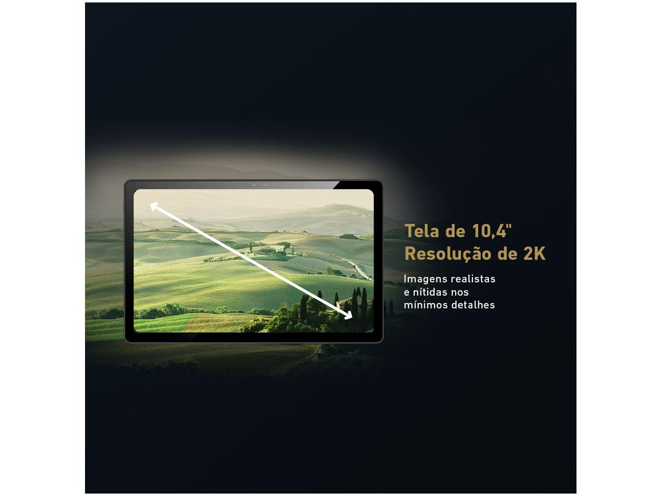 Tablet Vaio TL10 com Teclado de Conexão Inteligente 10,4" 128GB 8GB RAM Android 13 Octa-Core Wi-Fi 4G