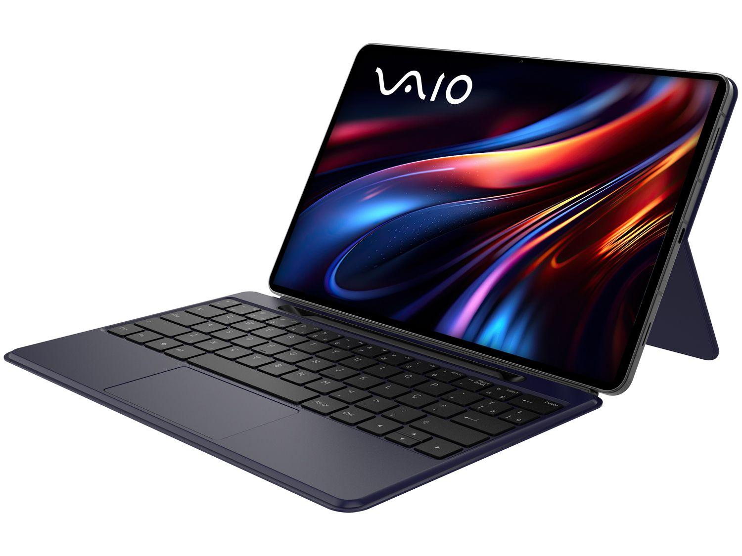 Tablet VAIO TL12 com Capa Teclado e Caneta 8GB RAM 256GB 12,6" AMOLED Android 15 Octa Core Wi-Fi 5G
