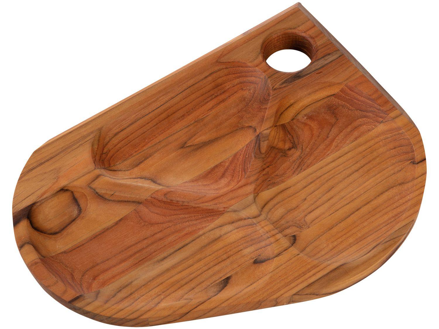 Tábua de Servir de Madeira Tramontina Bruno Faucz Folium 35x27cm