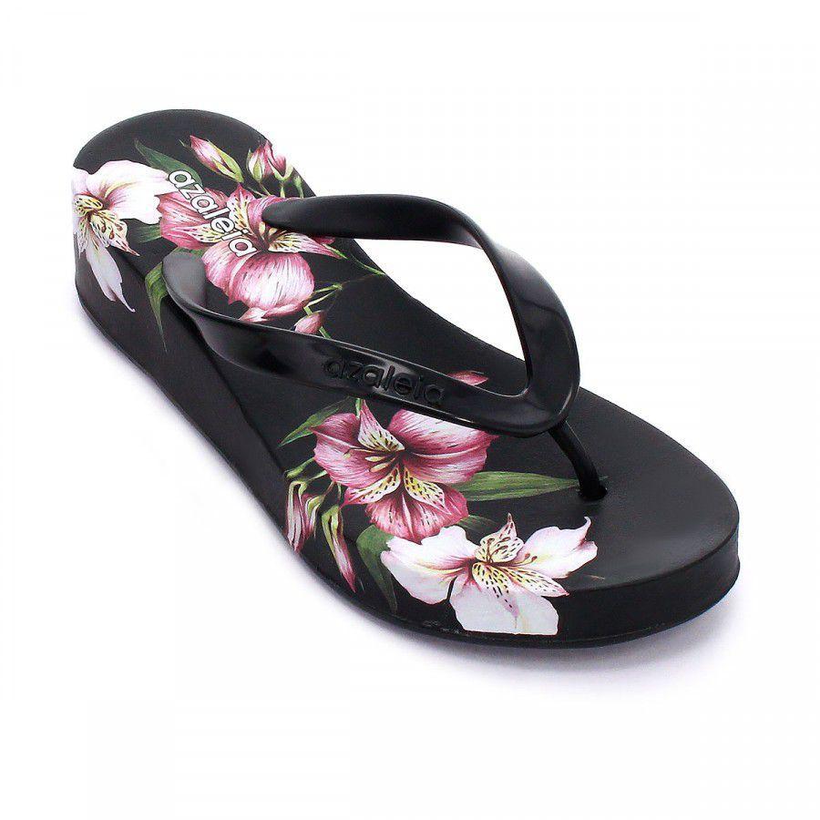 Tamanco Chinelo Azaléia Anabela Plataforma Feminino - Azaleia - Tamanco Feminino - Magazine Luiza