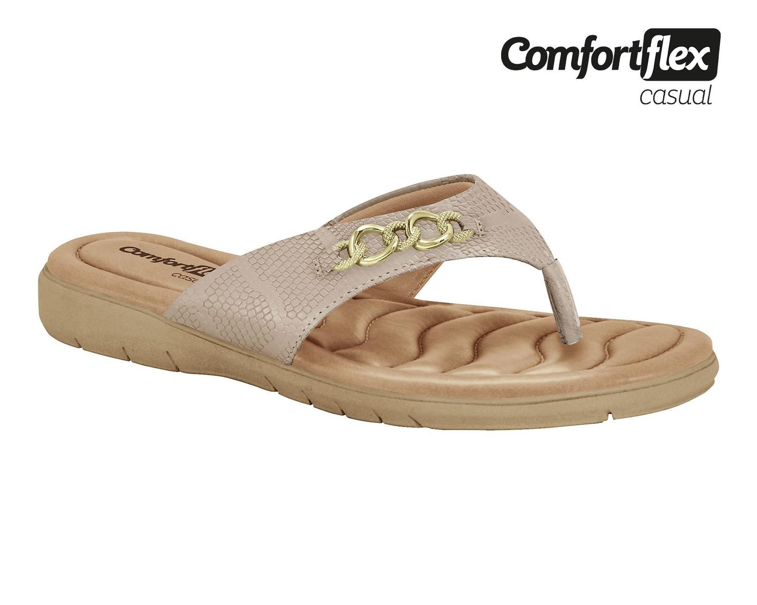 chinelos comfortflex casual