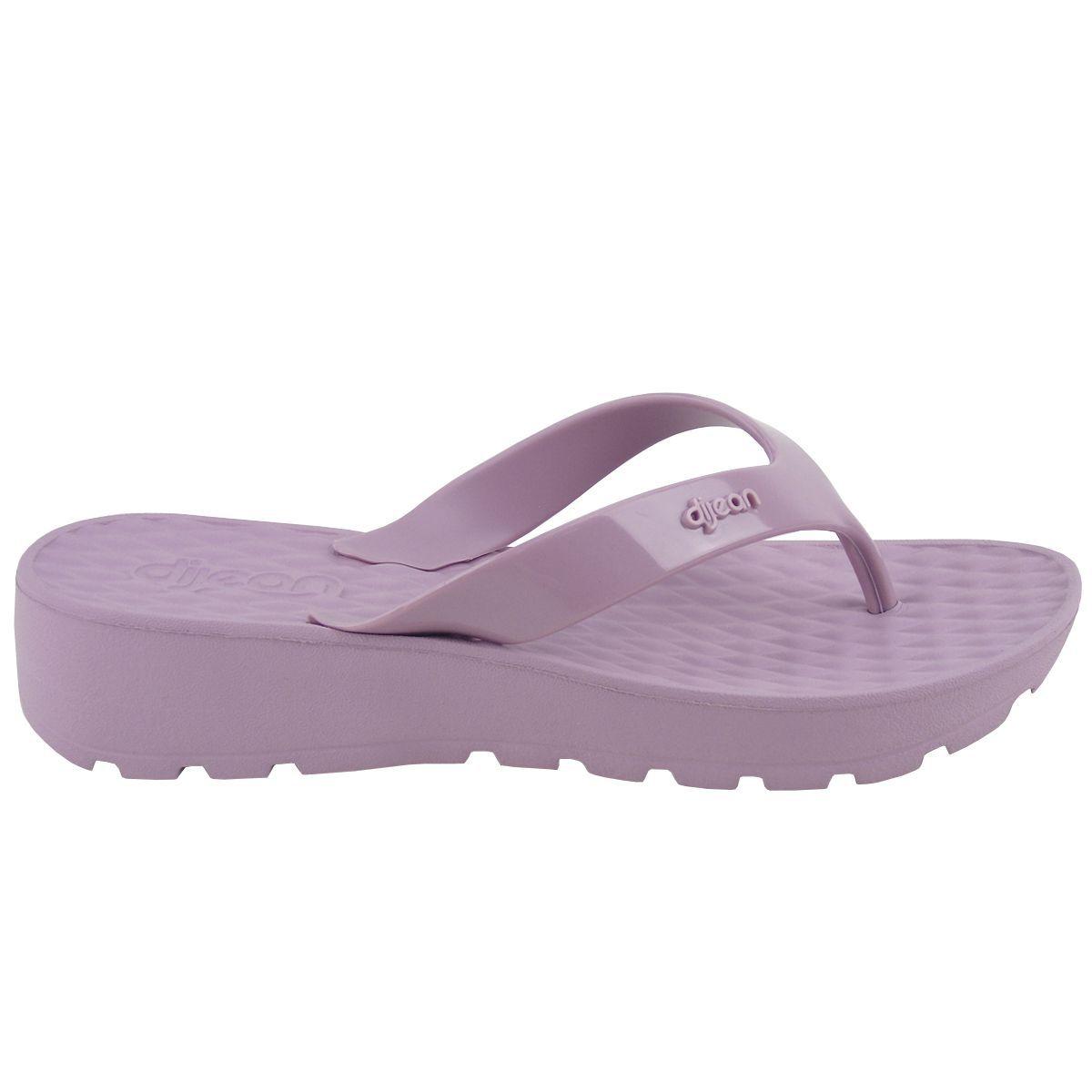 chinelo plataforma dijean