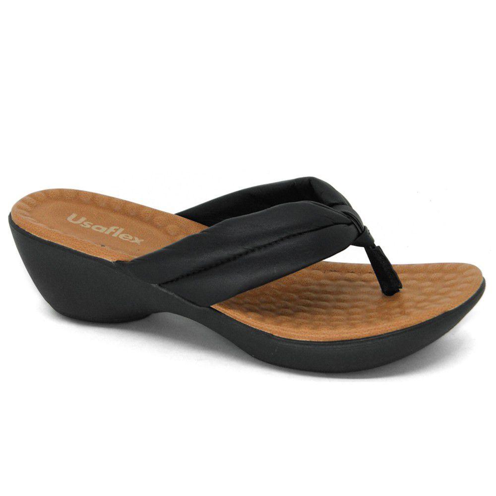 Tamanco de Dedo Usaflex Salto Médio - Tamanco Feminino - Magazine Luiza