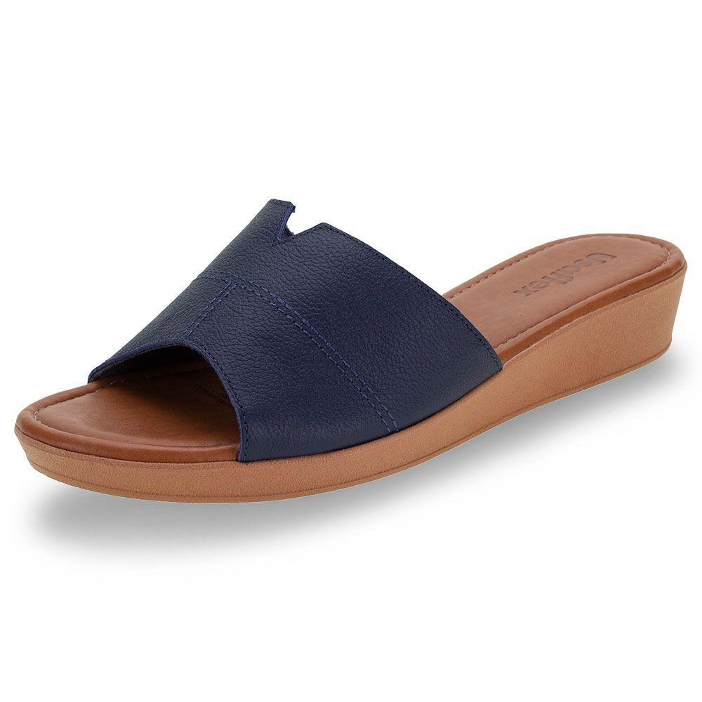 tamanco salto baixo usaflex