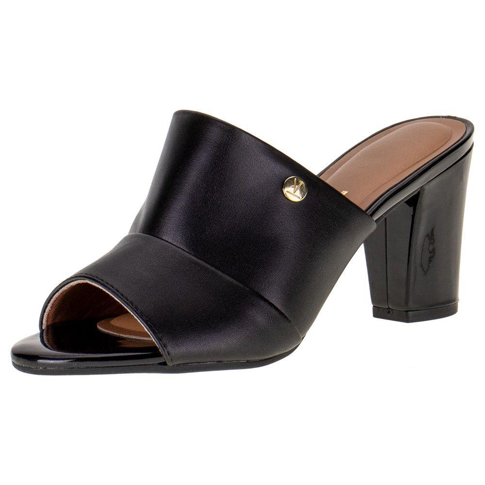 Tamanco feminino salto grosso vizzano 6262482 Tamanco Feminino