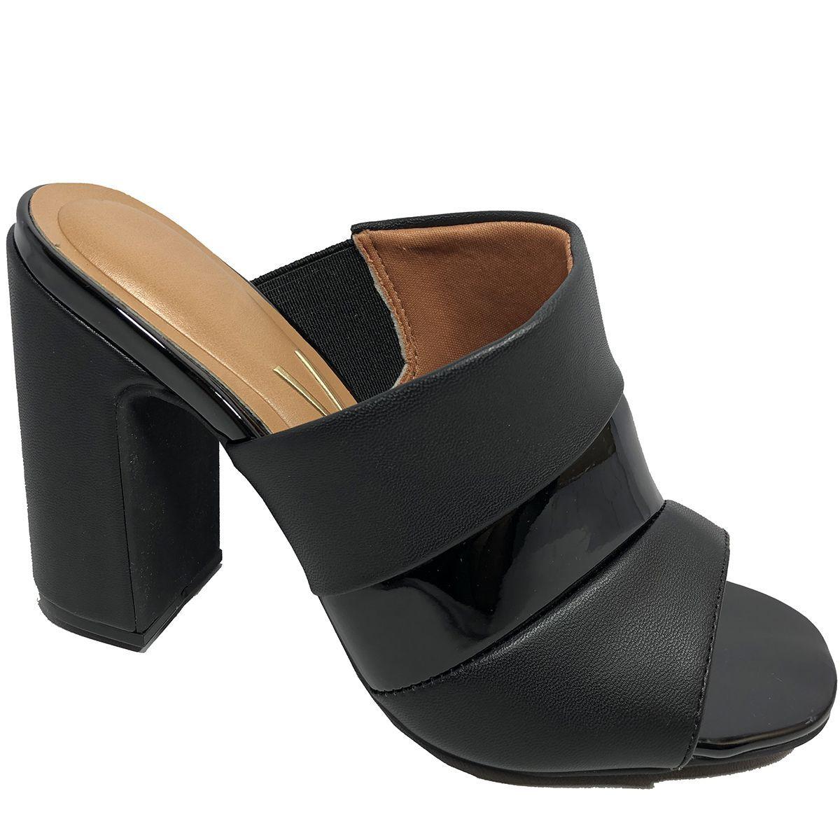 salto feminino preto