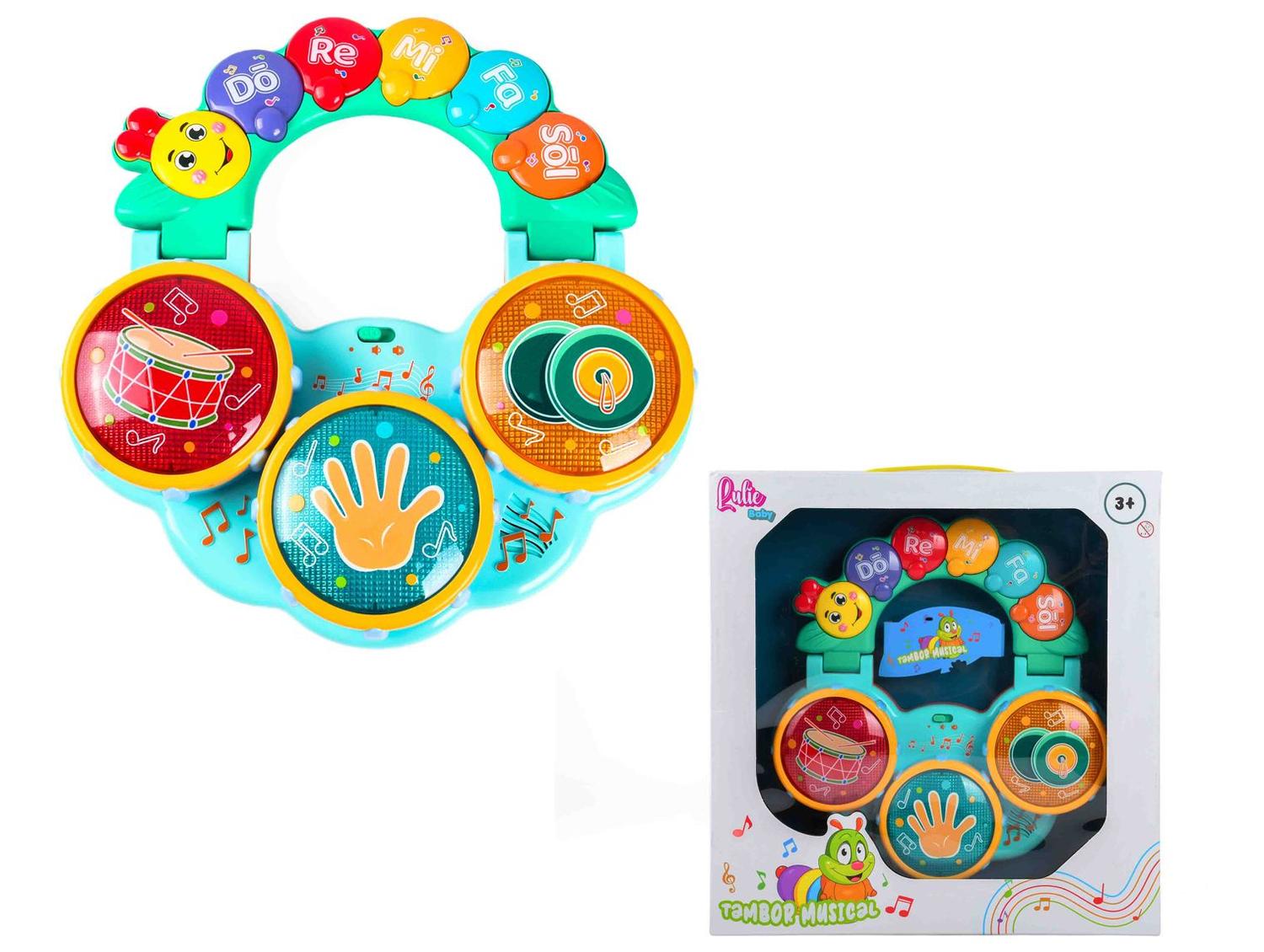 Tambor de Brinquedo ML078 Lulie Baby