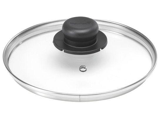 Tampa de Panela de Vidro e Inox Multiflon 20cm
