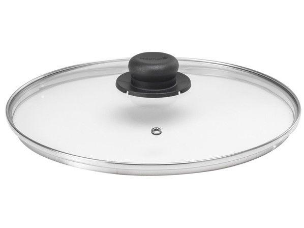 Tampa de Panela de Vidro e Inox Multiflon 28cm