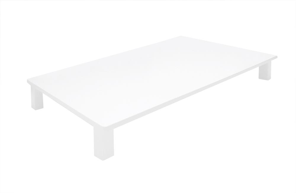 Tampa para Cooktop 5 Bocas 86 x 50 cm Electrolux MDF Laqueado Branco