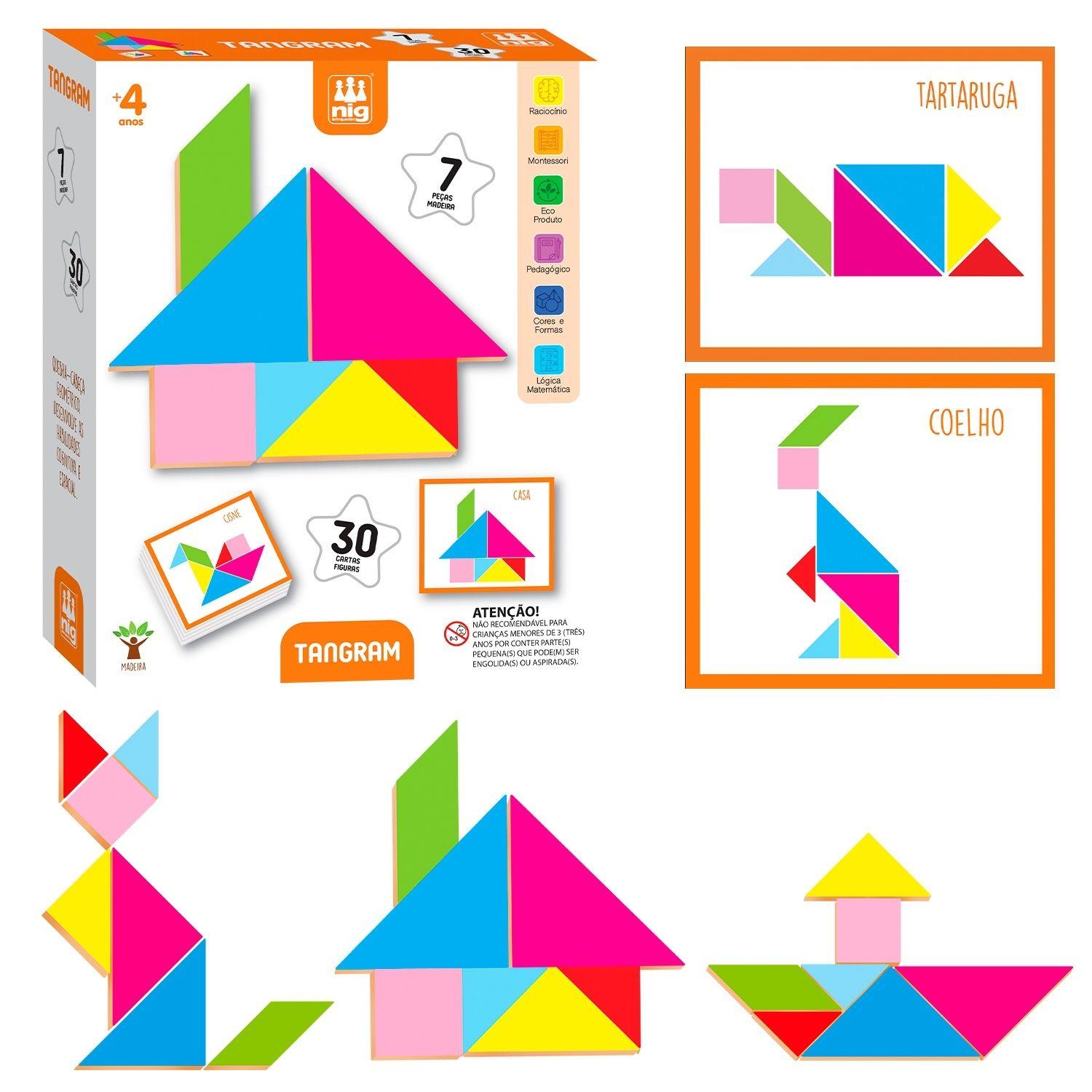 Tangram educativo sale
