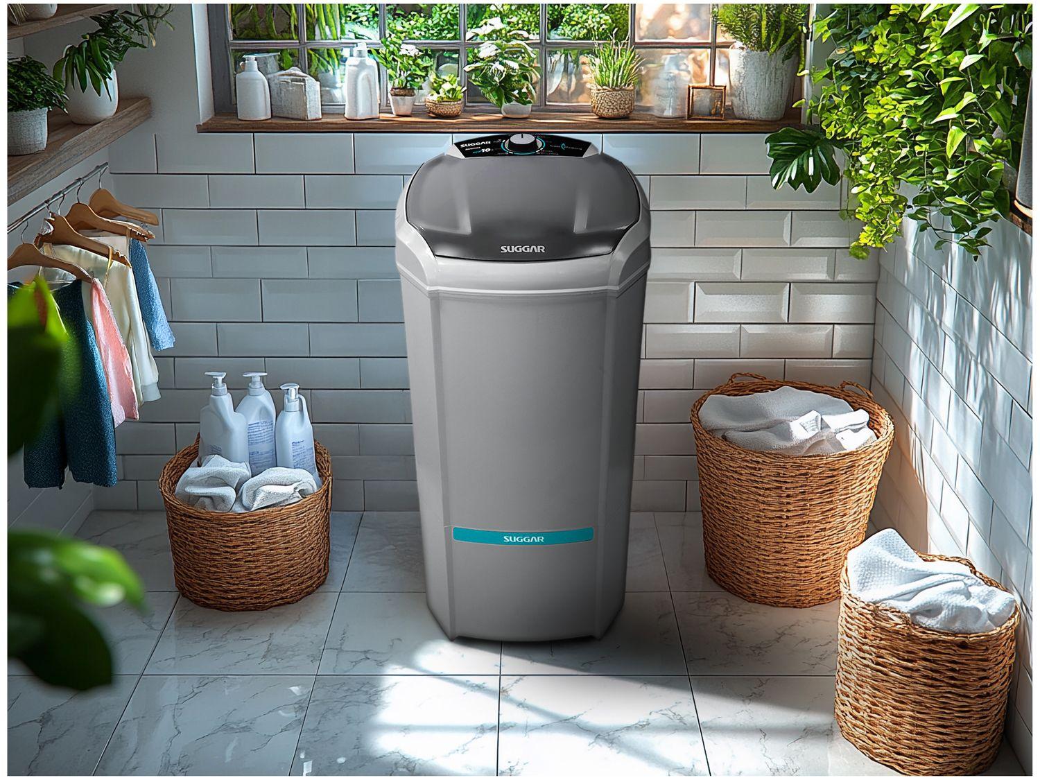 Tanquinho de Lavar Roupas Suggar 10kg Lavamax Eco LE1021PR