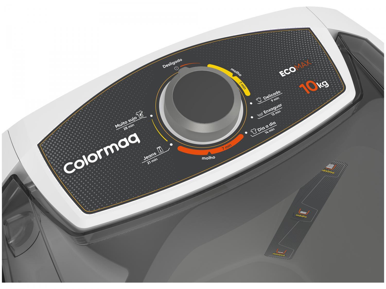 Tanquinho Semiautomático Colormaq 10Kg LCS 10 BR