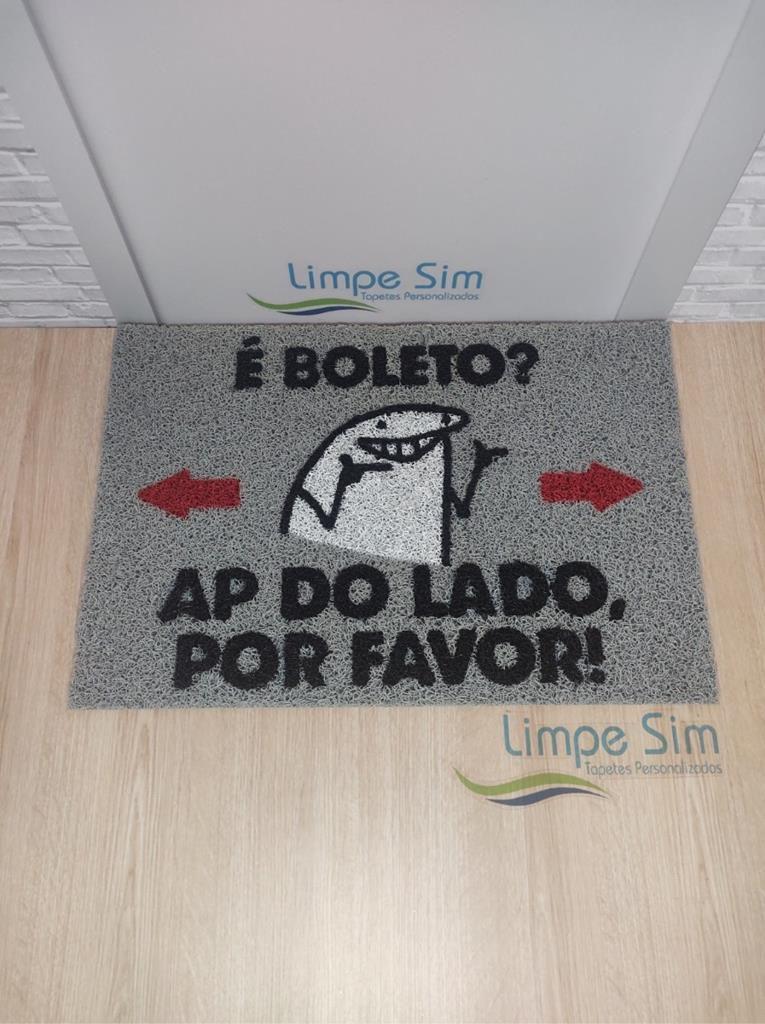 Tapete Capacho 60x40 Florks Limpe Os Pés Ouviu ? Meme - Limpe Sim - Tapetes  Personalizados