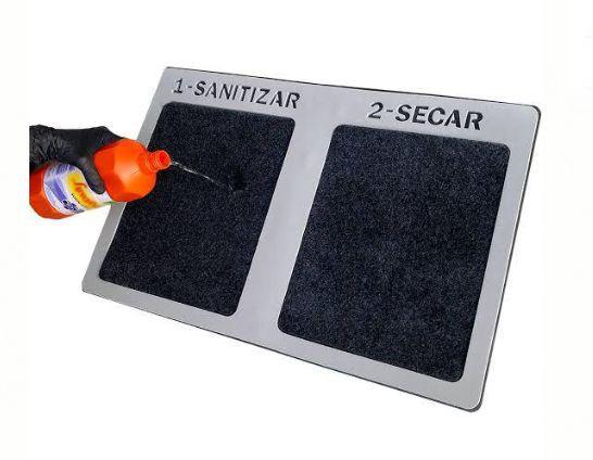Tapete Capacho Sanitizante - Sanitizar e Secar - Protec 19 - Home