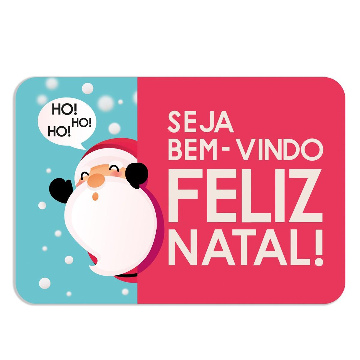 Tapete Decorativo Mdecore Natal Papai Noel Colorido - Tapete - Magazine  Luiza
