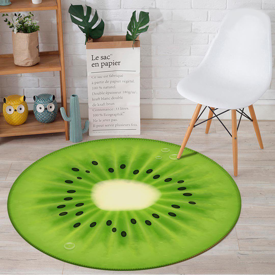 Tapete Redondo Wevans Kiwi Love Decor Tapete Magazine Luiza