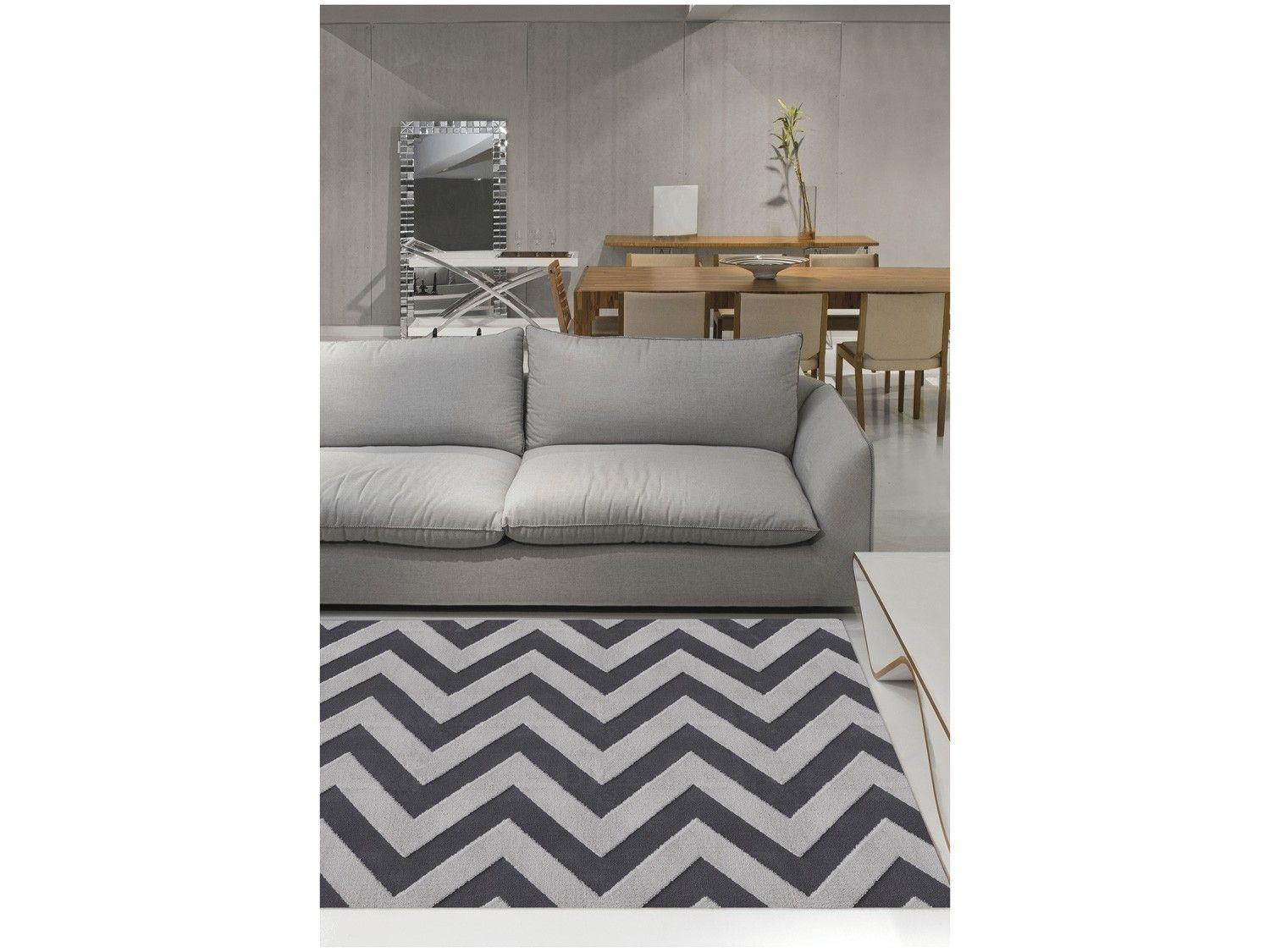 Tapete Zig Zag Retangular Elegance  Zig Zag