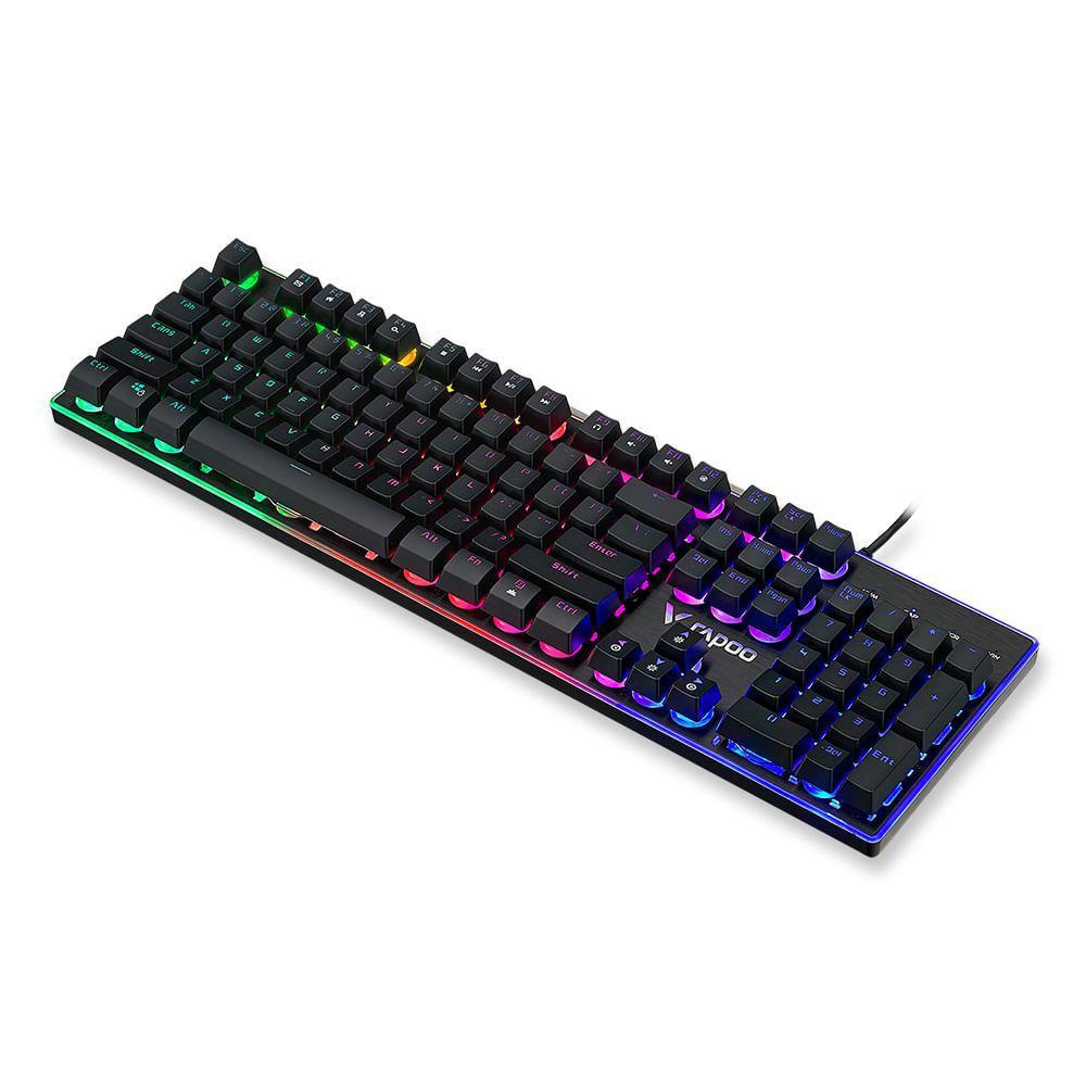 Teclado Gamer Rapoo Vpro Retroiluminado V Pro Ra Teclado