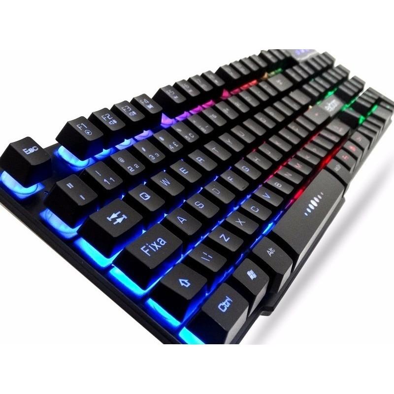 Teclado Gamer Semi Mecânico Exbom BK-152C - Teclado Gamer - Magazine Luiza