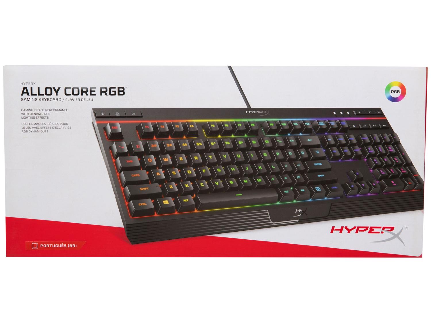 Teclado HyperX Alloy Core USB ABNT 2