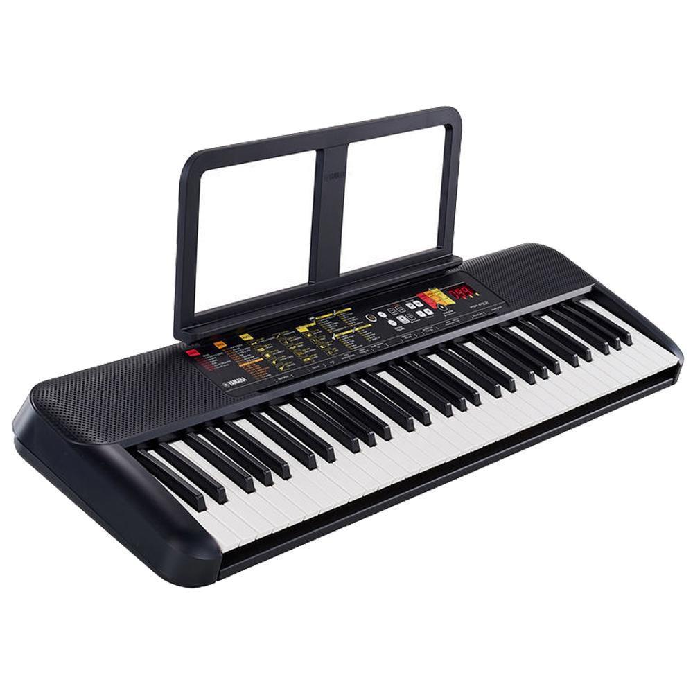 Teclado Iniciante Yamaha PSR F52 Preto 61 Teclas PSRF52 Capa - Teclado ...