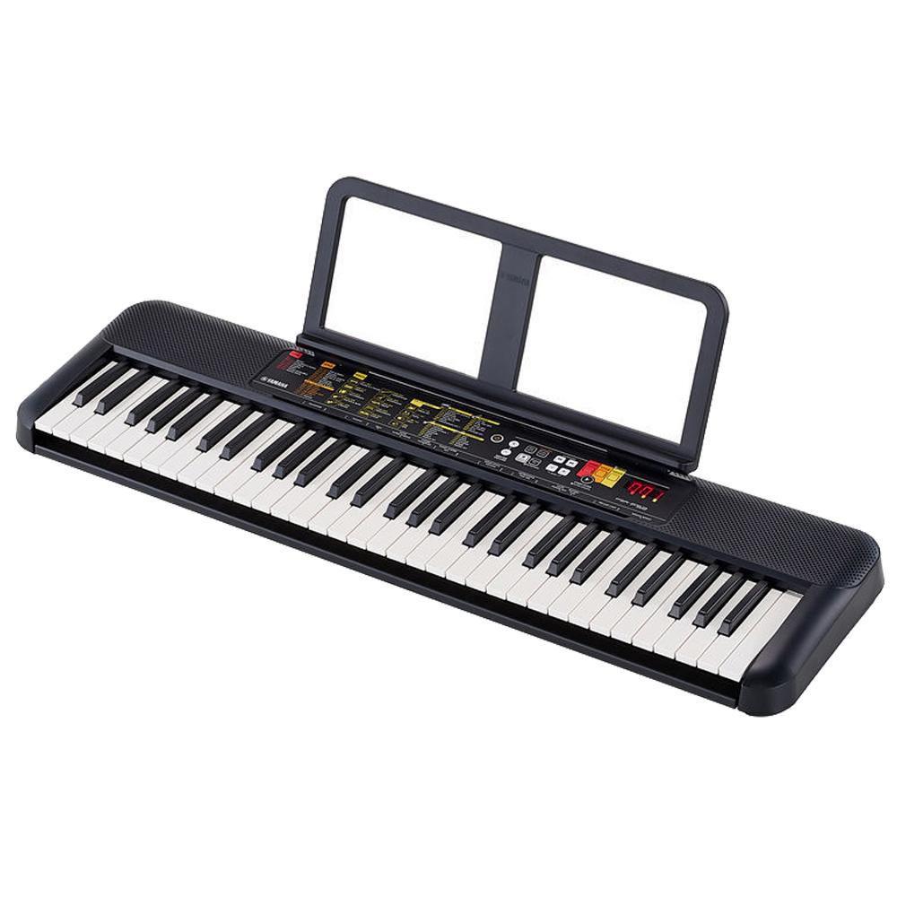 Teclado Iniciante Yamaha PSR F52 Preto 61 Teclas PSRF52 Capa - Teclado ...