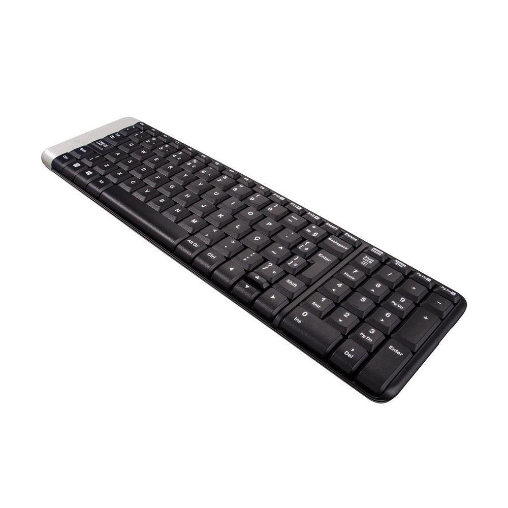 Teclado Logitech K230 sem fio - Peças para Computador e Notebook
