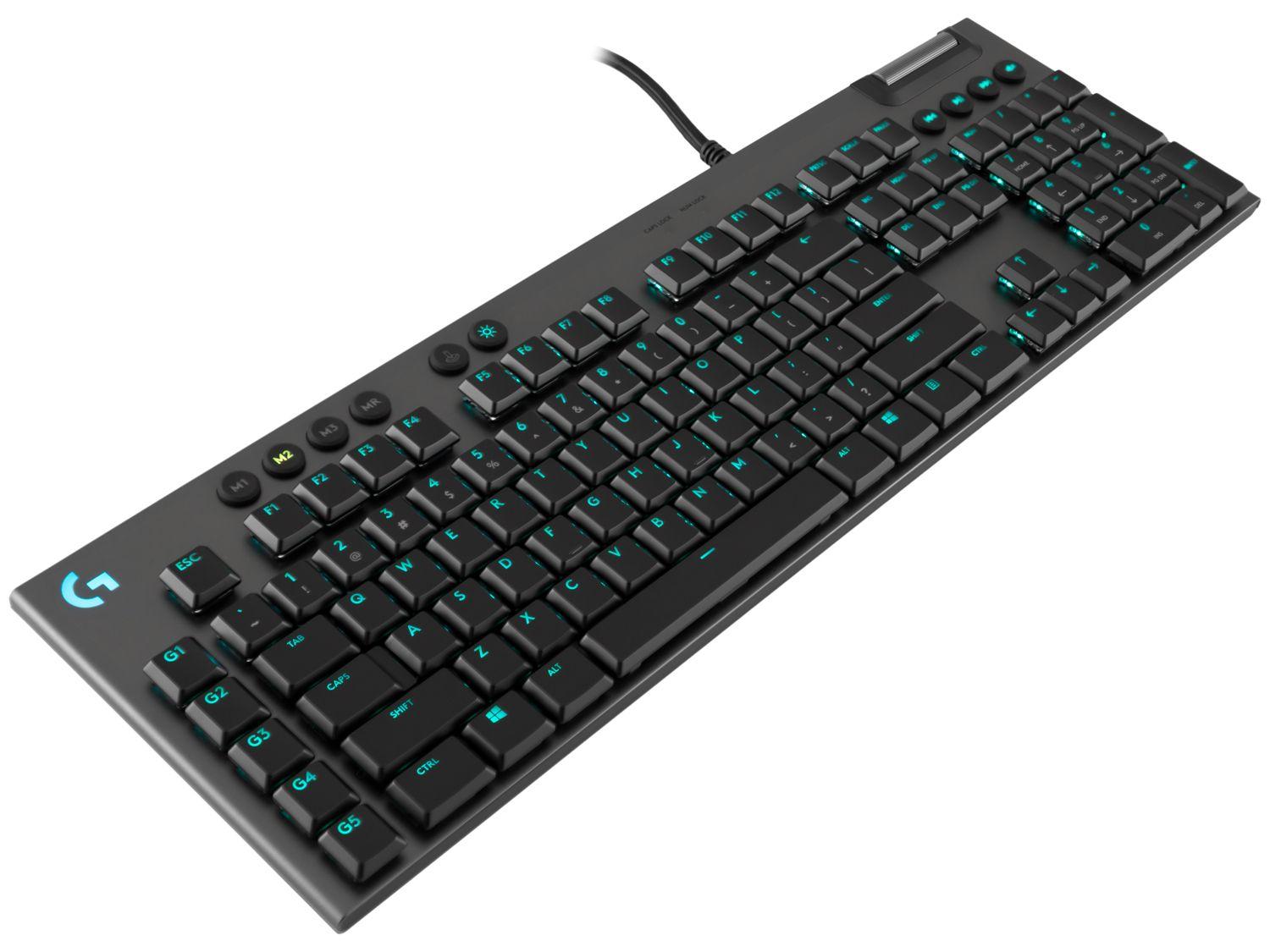 Teclado Mecânico Gamer Logitech ABNT2 Preto G815