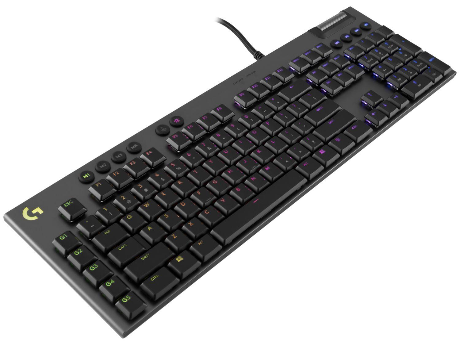 Teclado Mecânico Gamer Logitech ABNT2 Preto G815